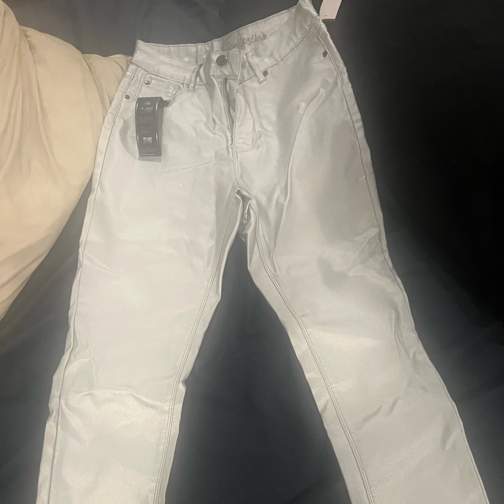 Silver Metallic Jacket